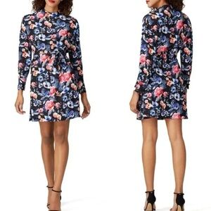 Rebecca Minkoff Floral Trudy Dress Black Women's Size Small - Never Worn